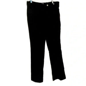 Calvin Klein Women’s Black Dress Pants size 6 with pockets, belt loops, zipper